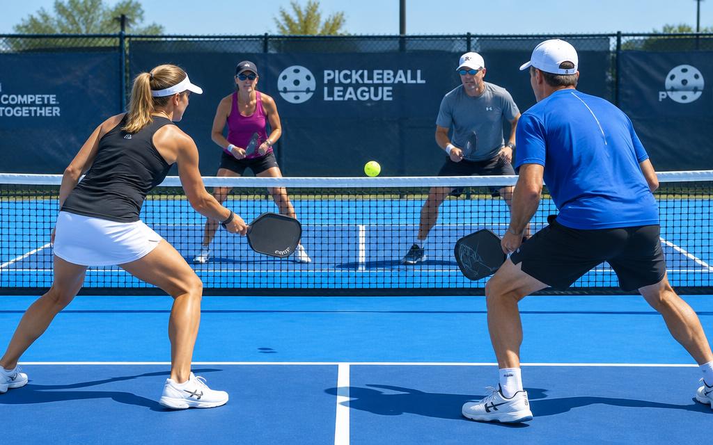 PCD Pickleball League team play